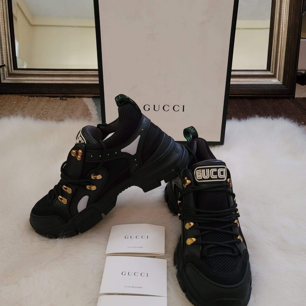 *SOLD* Gucci Flashtrek Men 8.5 Runs Big